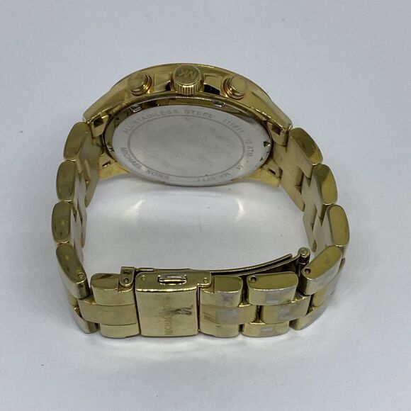 Michael Kors Runway MK5777 Men's Stainless Steel Analog Dial Quartz Watch RQ50 - Picture 11 of 12